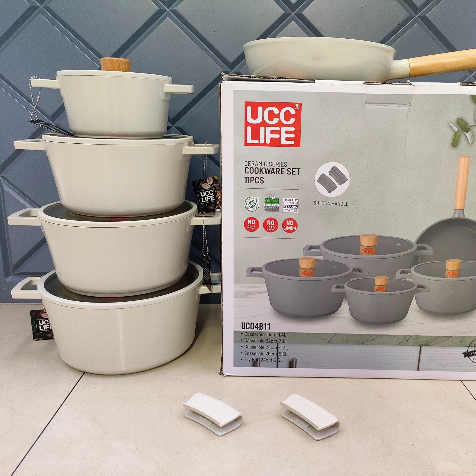 Ceramic cookware set