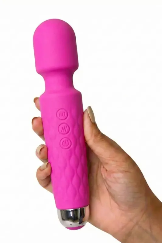 Pink Handheld Wand Massager vibrator 1