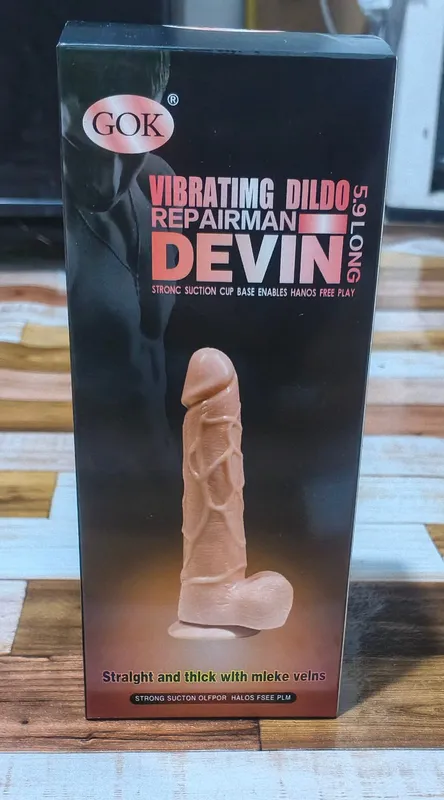 GOK Repairman Devin Vibrating Adult Product, Boxed 1