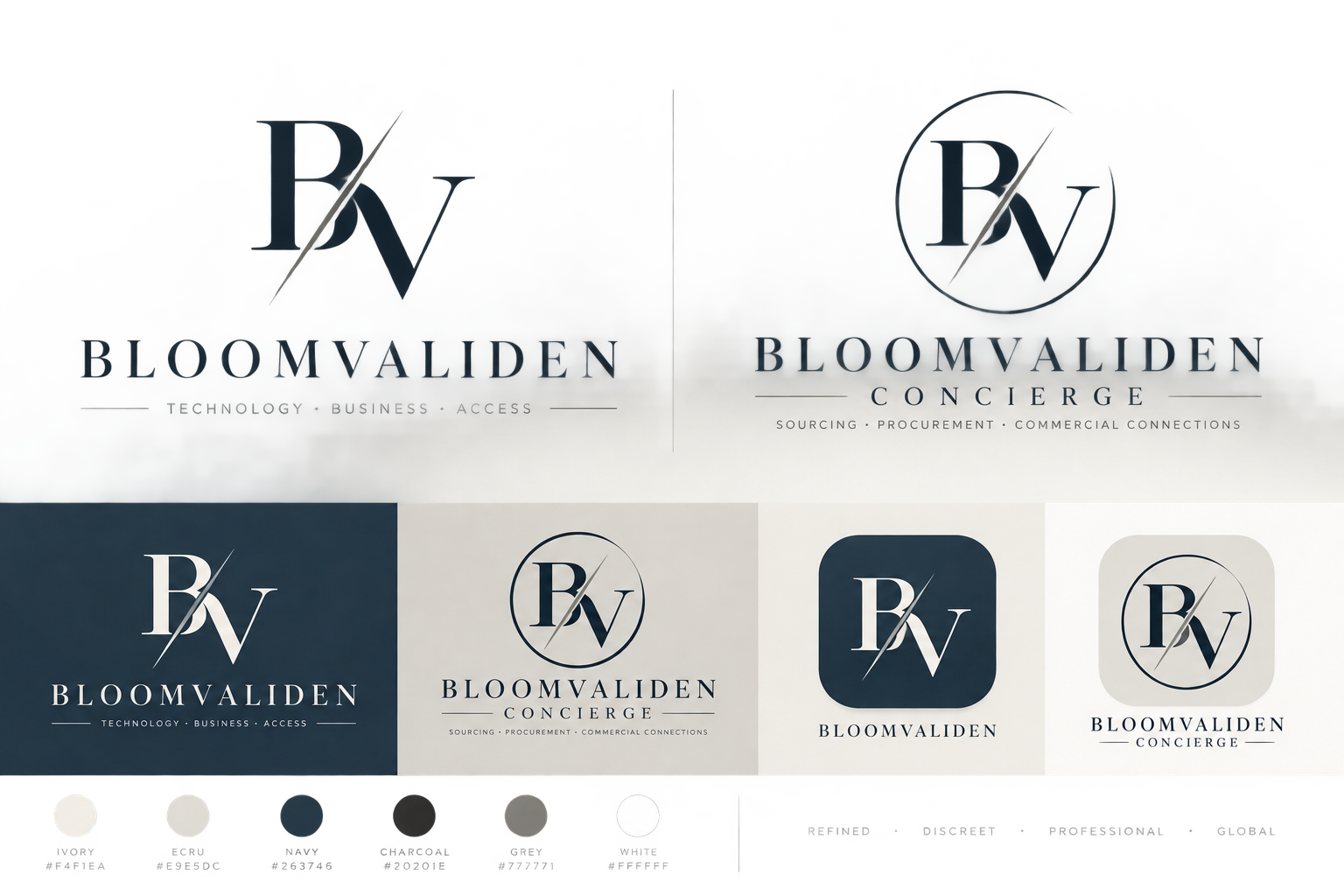 BloomValiden Concierge storefront