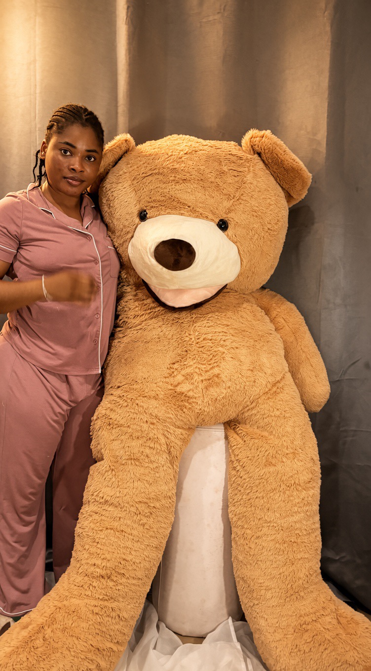 Big brown teddy bear