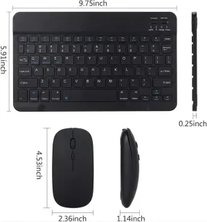 Ultra Slim Rechargeable Keyboard and mouse combo
