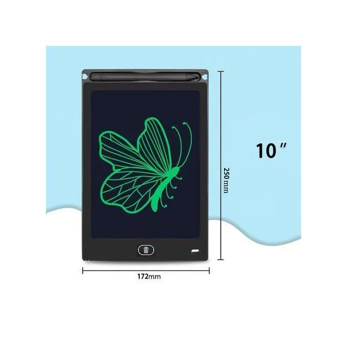 10 Inch LCD Writing Tablet with Stylus – Reusable Drawing & Note Pad 4