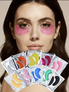Assorted Colored Under-Eye Gel Patches
