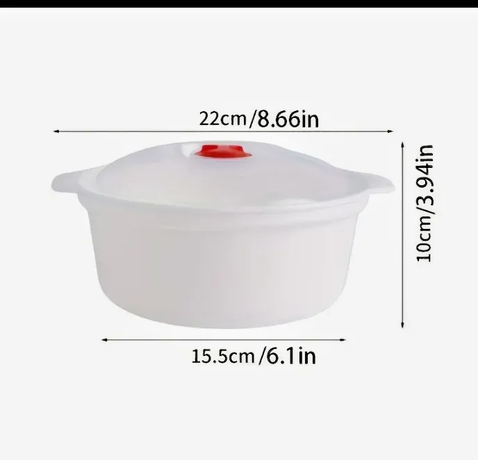 White Stacking Food St the babyorage Casserole Set with Lids and Trivet 2