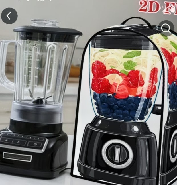 Electric Countertop Blender with Clear Jug 1
