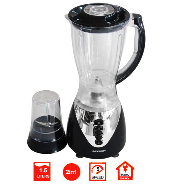 2-in-1 Electric Blender & Grinder 2