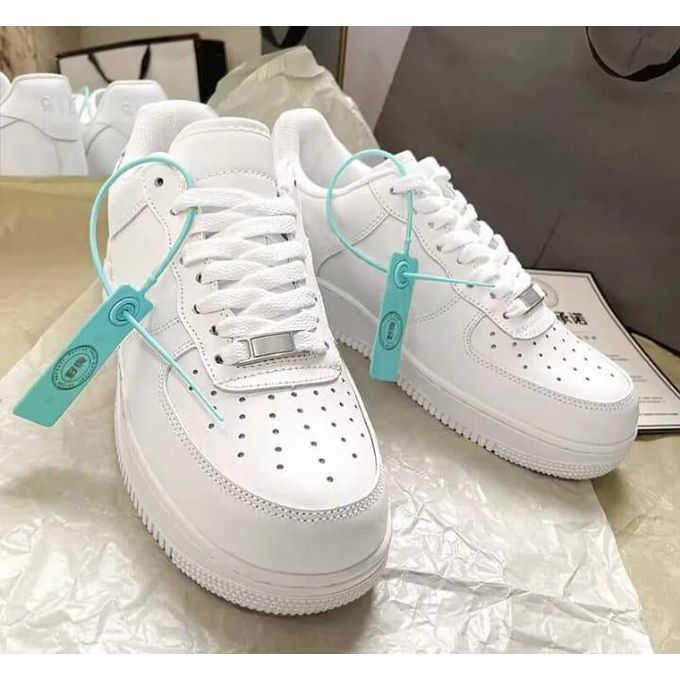 White sneakers