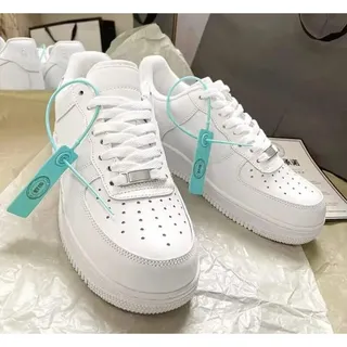 White sneakers