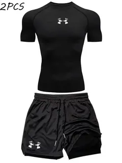 Yoga top and shorts 1
