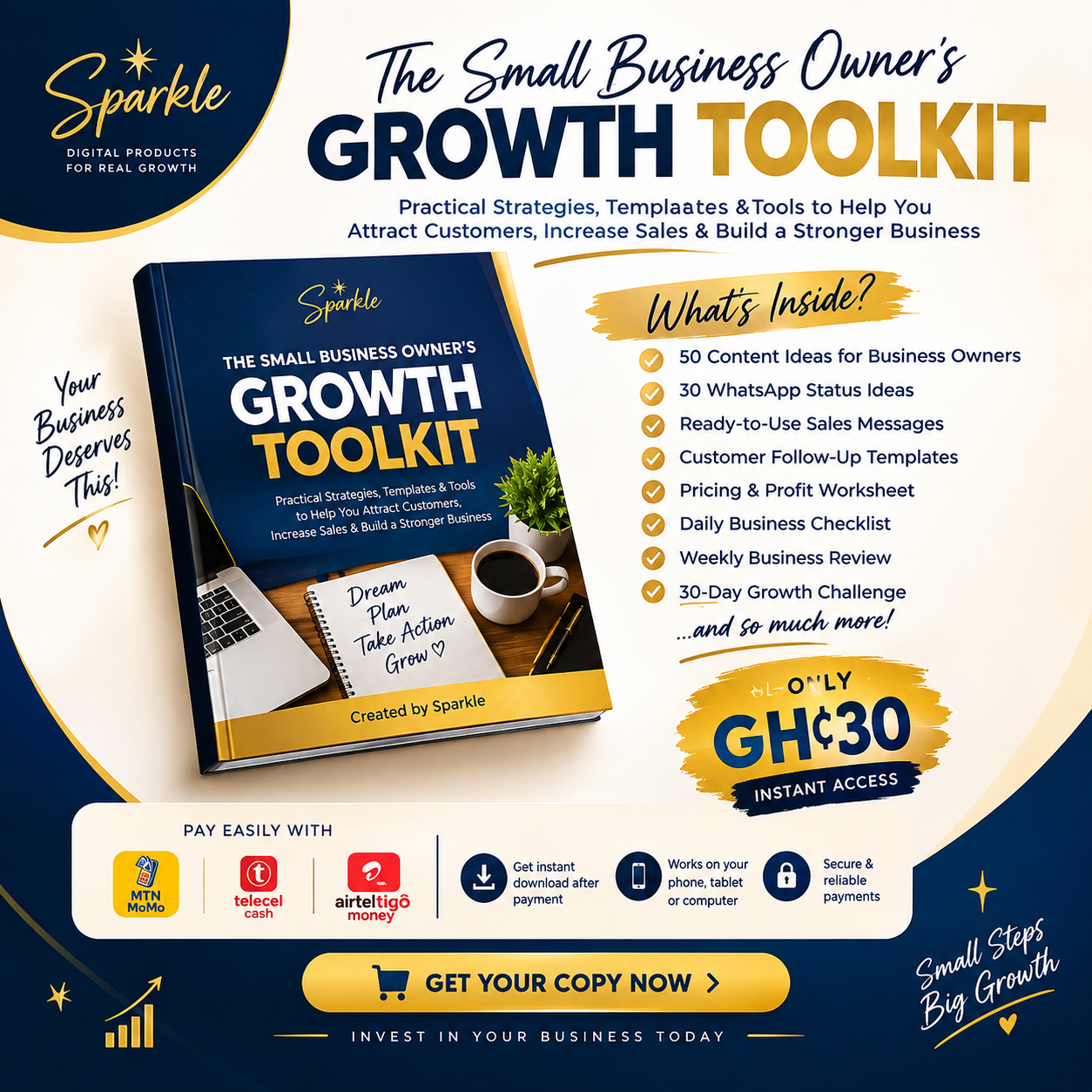 SPARKLE BUSINESS TOOLKIT