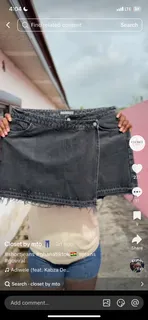 Skirt jeans